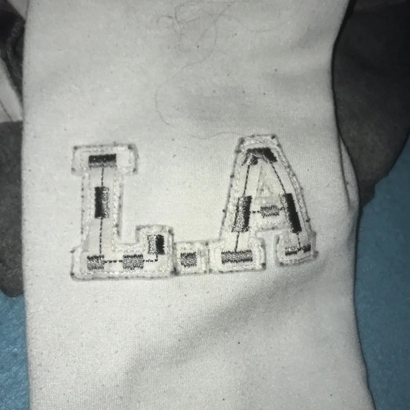 NEW LOOK varsity letterman style jacket hoodie snap up closure size M - Picture 3 of 8